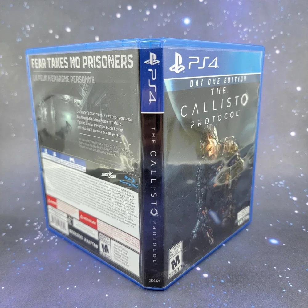 The Callisto Protocol Day One Edition Sony PS4 PlayStation 4 Horror Action Game